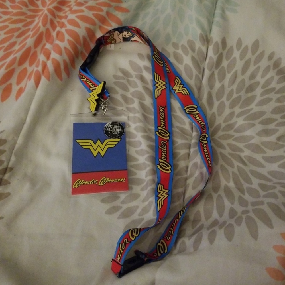 Wonder Woman lanyard